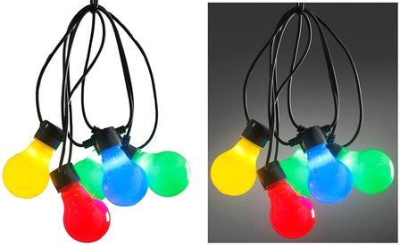 LED Tuinverlichting multicolor - 80 LED&#039;s