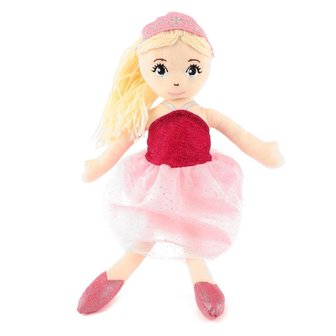 Knuffel Prinsessenpop 35 cm Assorti