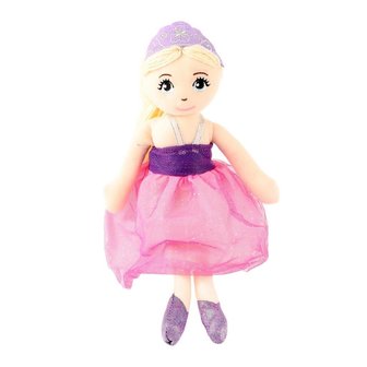 Knuffel Prinsessenpop 35 cm Assorti