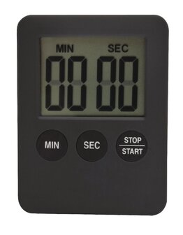 Balance HE-Clock-70 Digitale Kookwekker Grijs/Zwart