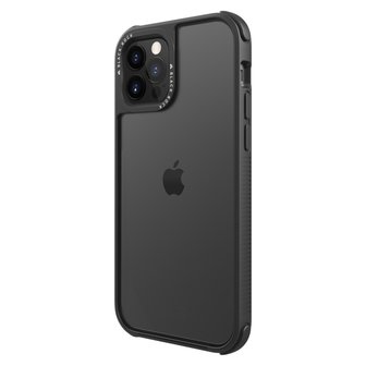 Black Rock Robust Transparent Cover for Apple iPhone 12/12 Pro Black