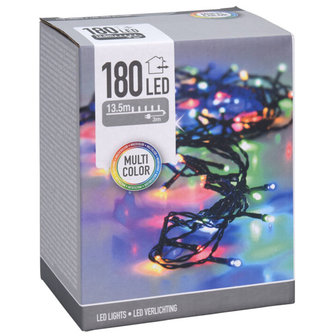 LED-verlichting - 180 LED&#039;s - 13.5 meter - multicolor