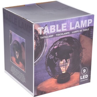 Tafellamp Wereldbol - Globe - &Oslash;25 cm