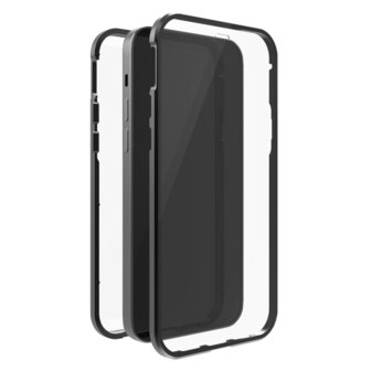 Black Rock 360&deg; Glass Cover for Apple iPhone 12 Pro Max Black