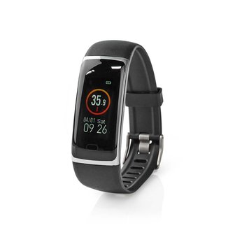 Nedis BTSW001BK Smart Watch Lcd-scherm Ip67 Maximale Gebruiksduur: 7200 Min Android&trade; / Ios Zwart