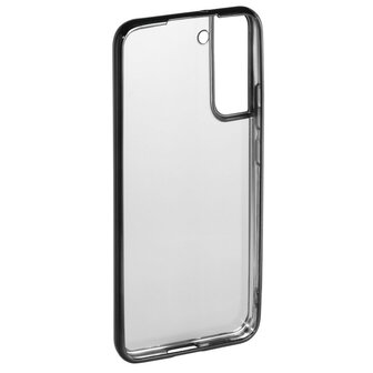 Hama Cover Clear&amp;Chrome Voor Samsung Galaxy S22+ (5G) Zwart