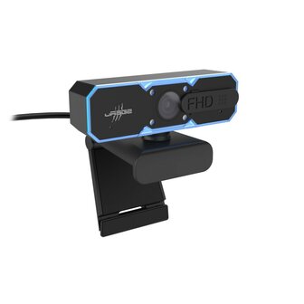 URage Streaming-webcam REC 900 FHD Met Spy Protection Zwart