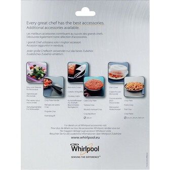 Whirlpool Crispeed Cakevorm 19cm