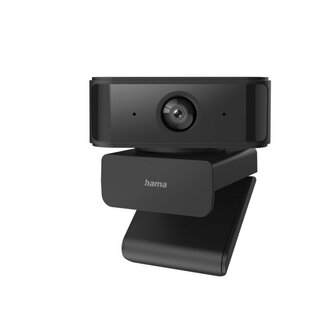 Hama PC-webcam C-650 Face Tracking 1080p USB-C Voor Videochat/vergaderen