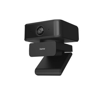 Hama PC-webcam C-650 Face Tracking 1080p USB-C Voor Videochat/vergaderen