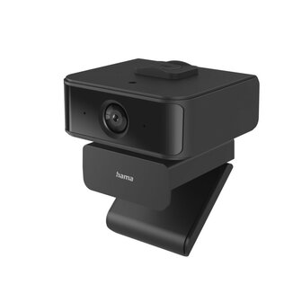Hama PC-webcam C-650 Face Tracking 1080p USB-C Voor Videochat/vergaderen