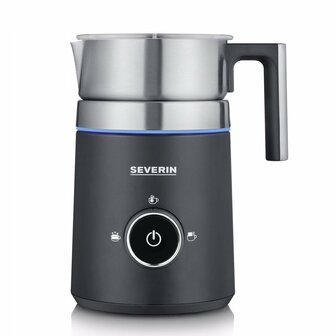 Severin SM3585 Elektrische Melkopschuimer 500 ml RVS/Zwart