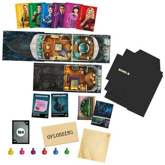 Hasbro Gaming Cluedo Sabotage op Zee