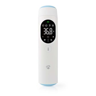 Nedis BTHTIR10WT Smartlife Infrarood Thermometer Led-scherm Oor / Voorhoofd Wit