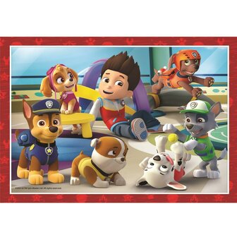 Clementoni Supercolor 4in1 Puzzel Paw Patrol 12-24 Stukjes