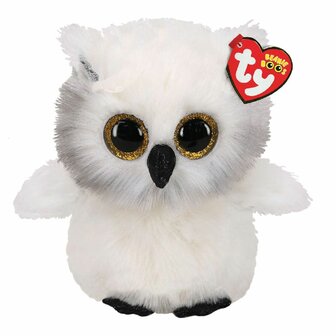 TY Beanie Boos Knuffel Uil Austin 24 cm