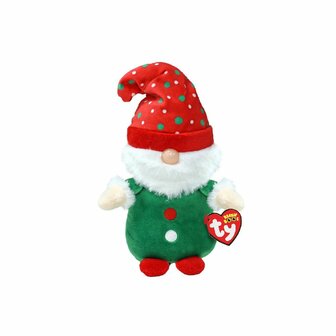 TY Beanie Boo&#039;s Christmas Gnome Elf 15cm