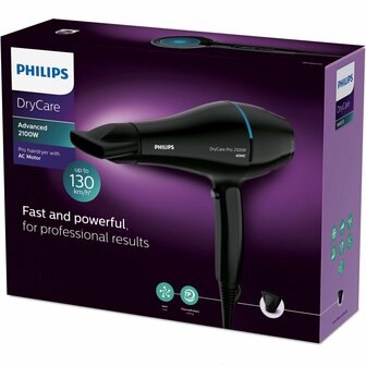 Philips BHD272/00 DryCare Advanced F&ouml;hn 2100W Zwart