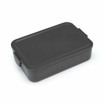 Brabantia Make &amp; Take Bento Lunchbox L Donkergrijs