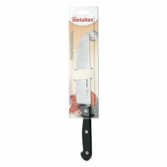 Metaltex Professional Chefmes 28 cm Zwart/RVS