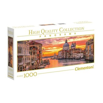 Clementoni High Quality Collection Panorama Veneti&euml; Puzzel 1000 Stukjes