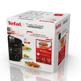 Tefal CY7548 Turbo Cuisine Multicooker Zwart