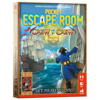 999 Games Pocket Escape Room Crew vs Crew Het Pirateneiland