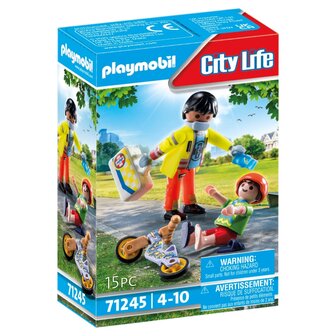 Playmobil 71245 City Life Verpleegkundige met Pati&euml;nt