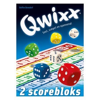 White Goblin Games Qwixx Scorebloks 2 Stuks