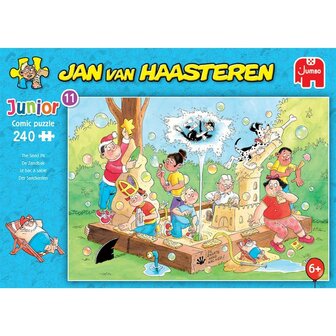 Jumbo Puzzel Jan Van Haasteren Junior De Zandbak 240 Stukjes