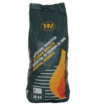 Houtskoolbriketten PEFC 10 kg