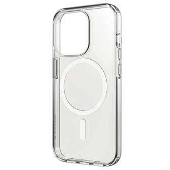 Black Rock Mag Clear Case Cover Voor Apple IPhone 15 Pro Transparant