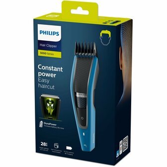 Philips HC5612/15 Hairclipper Series 5000 Afspoelbare Tondeuse Blauw/Zwart