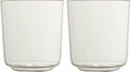 Gusta Fika Waterglas Waterglazen 8,6 cm Set 2 Stuks