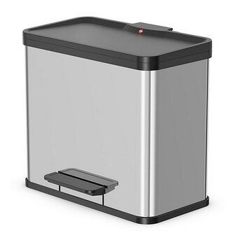 Hailo 0633-200 &Ouml;ko Trio Plus L Pedaalemmer 3x9L RVS/Zwart