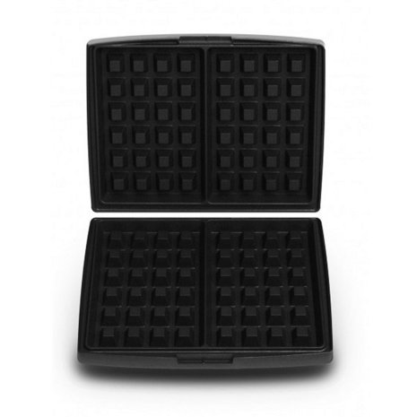 Fritel 142361 Bakplaten Brusselse-Luikse Wafels Aluminium/Zwart