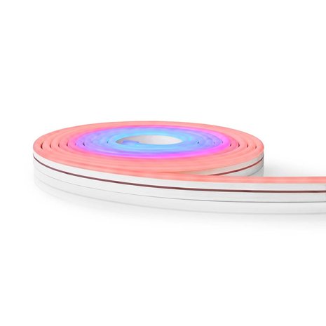 Nedis WIFILN51CRGB Smartlife Gekleurde Led-strip Wi-fi Meerkleurig 5000 Mm Ip65 960 Lm Android™ / Ios