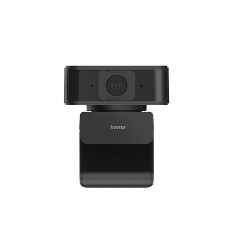 Hama PC-webcam C-650 Face Tracking 1080p USB-C Voor Videochat/vergaderen