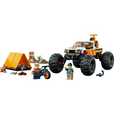 Lego City 60387 4x4 Terreinwagen Avonturen