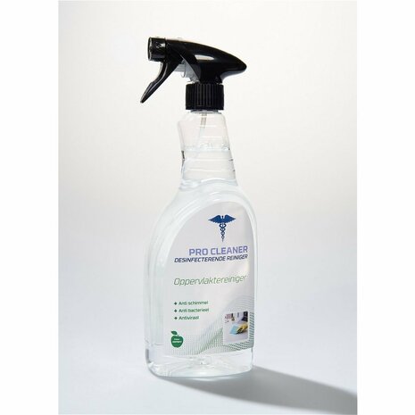 Pro Cleaner Desinfecterende Oppervlaktereiniger 750 ml Doos 10 Stuks