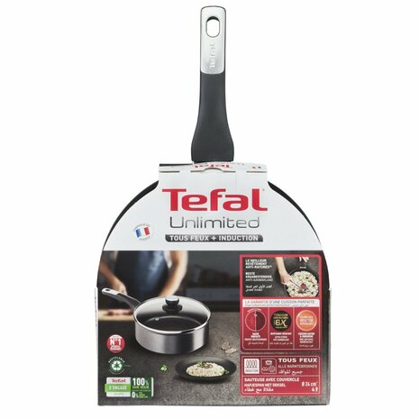 Tefal Unlimited Hapjespan + Deksel 24 cm