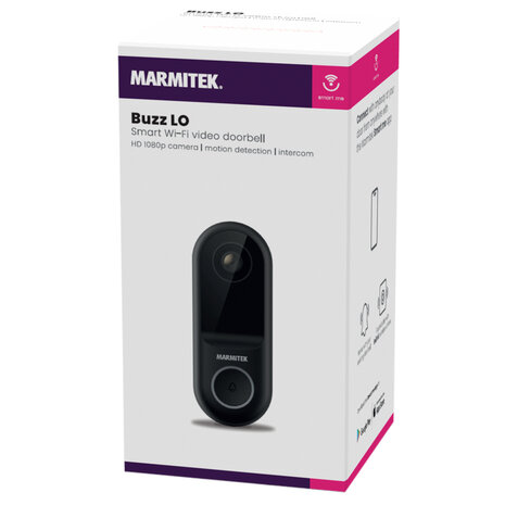 Marmitek Smart Wifi Video Deurbel 1080p