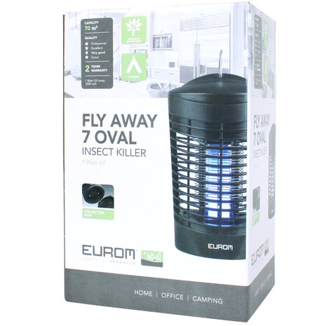 Eurom Insectenkiller Fly Away 70m2 7W