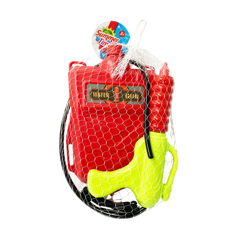 Summertime Brandweer Waterpistool 2000 ml Rood/Geel