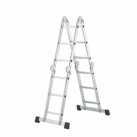 Hailo 7412-037 M60 Universele Aluminium Ladder 4x3M