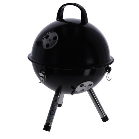 BBQ Kogelbarbecue 32 cm Zwart