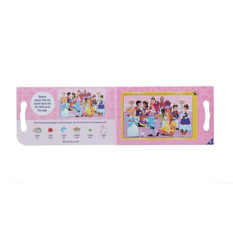 Melissa & Doug Magneetpuzzel Princess 2x 15 Stukjes