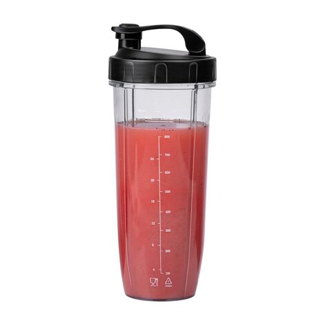 Alpina Smoothie Maker 1L RVS/Zwart