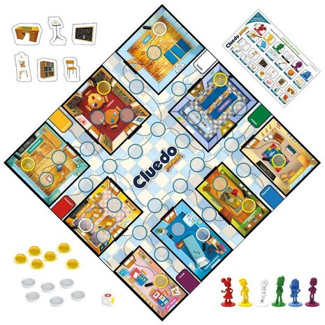 Hasbro Gaming Cluedo Junior