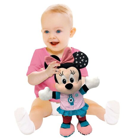 Clementoni Baby Disney Minnie Mouse Dress Up Knuffel